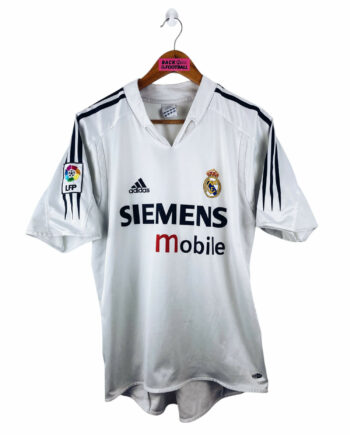 maillot vintage domicile Real Madrid 2004/2005