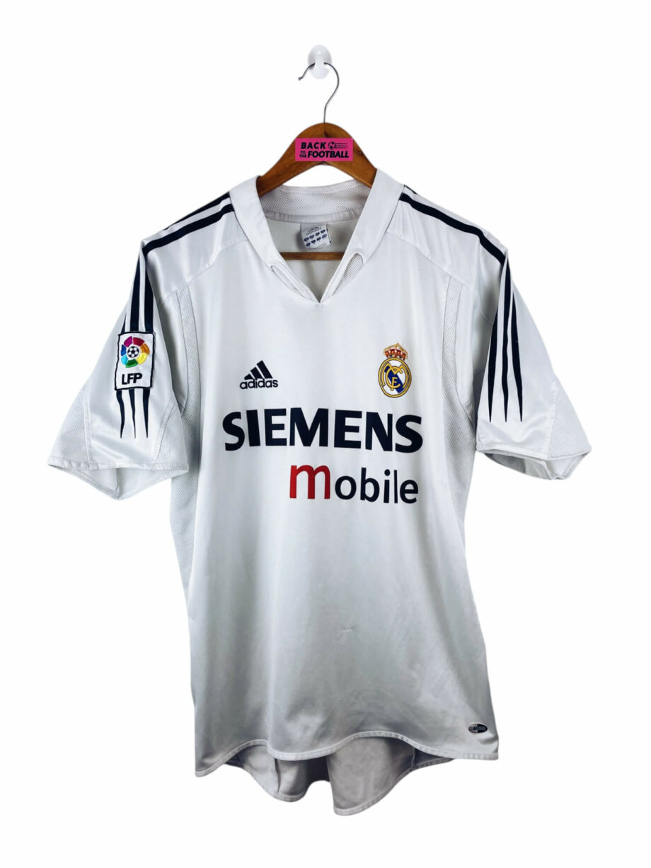 maillot vintage domicile Real Madrid 2004/2005