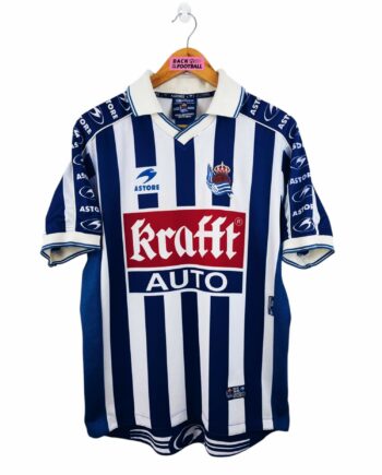 maillot vintage domicile Real Sociedad 1998/2000