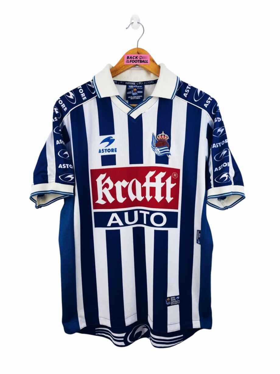 maillot vintage domicile Real Sociedad 1998/2000