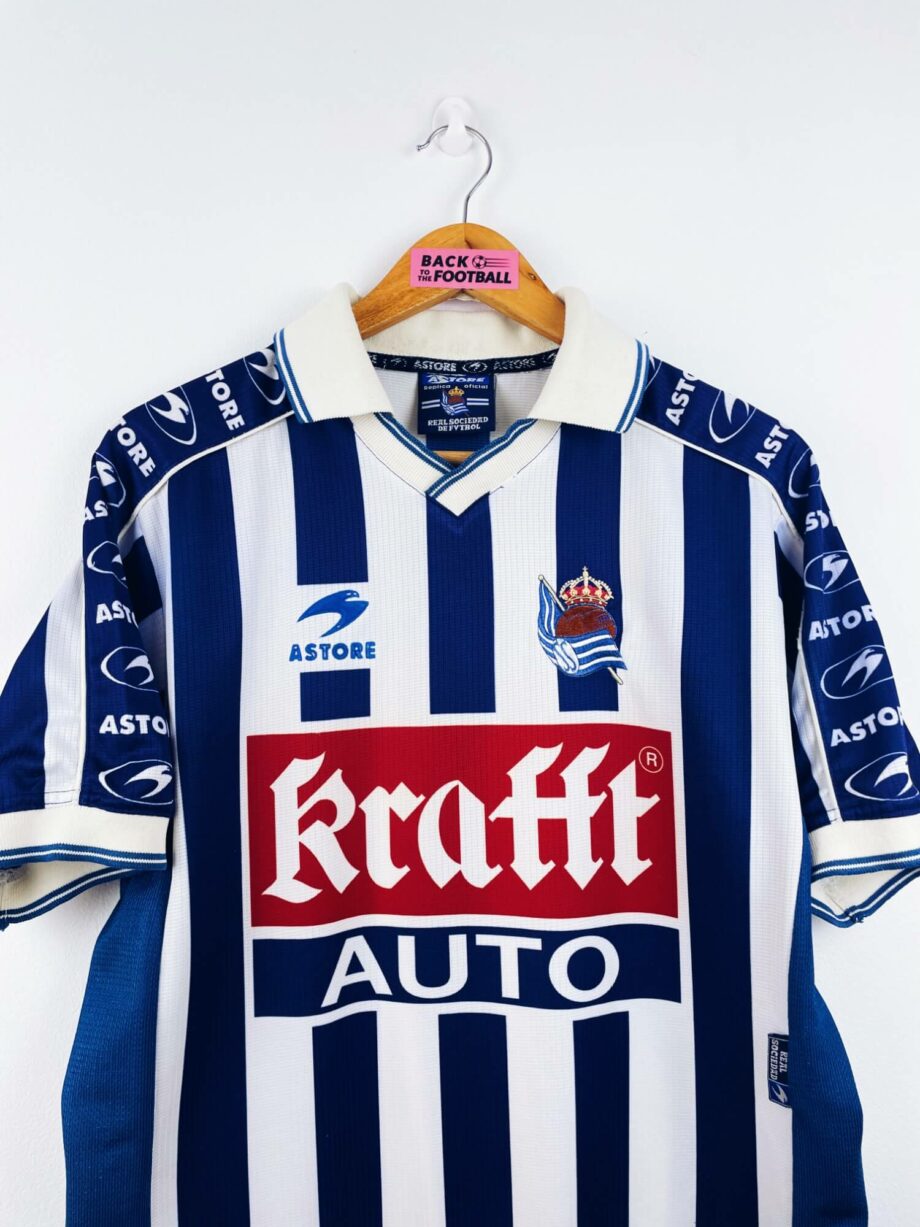 maillot vintage domicile Real Sociedad 1998/2000