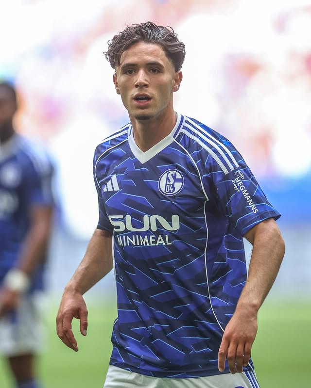 maillot domicile Schalke 04 2025/2026