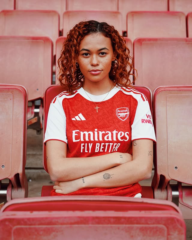 maillot domicile Arsenal 2025/2026