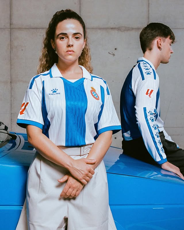 maillot domicile Espanyol 2025/2026