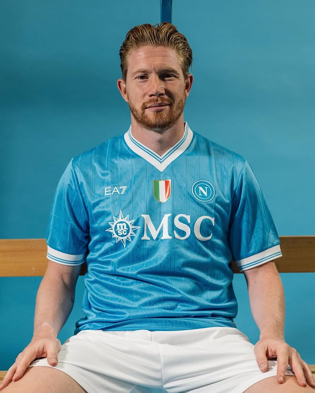 maillot domicile Napoli 2025/2026