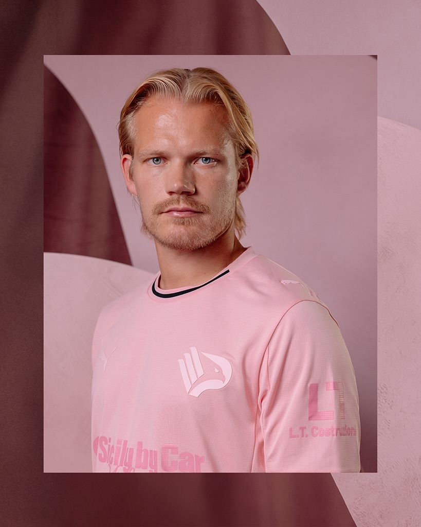 maillot domicile Palerme 2025/2026
