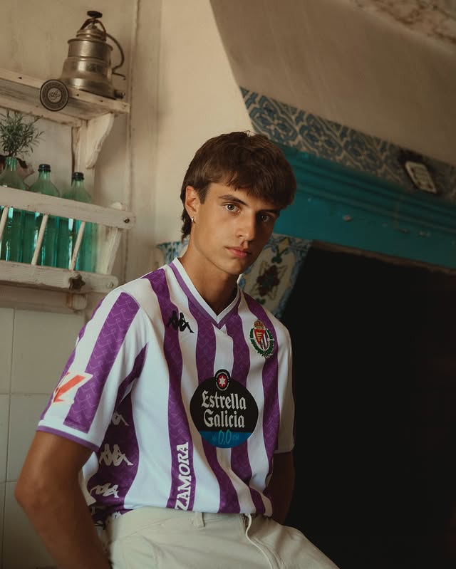 maillot domicile real valladolid 2025/2026