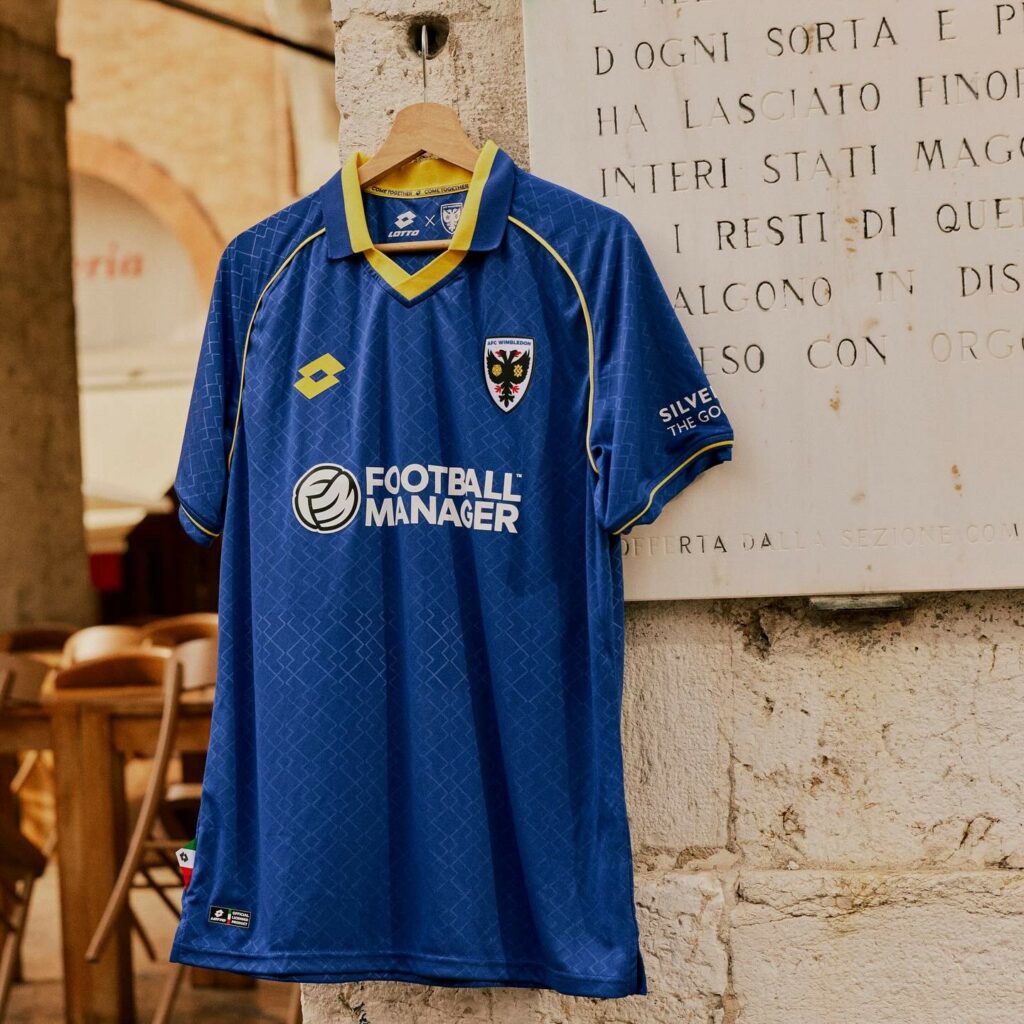 maillot domicile AFC Wimbledon 2025/2026