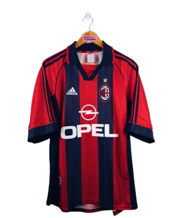 maillot vintage domicile AC Milan 1998/1999