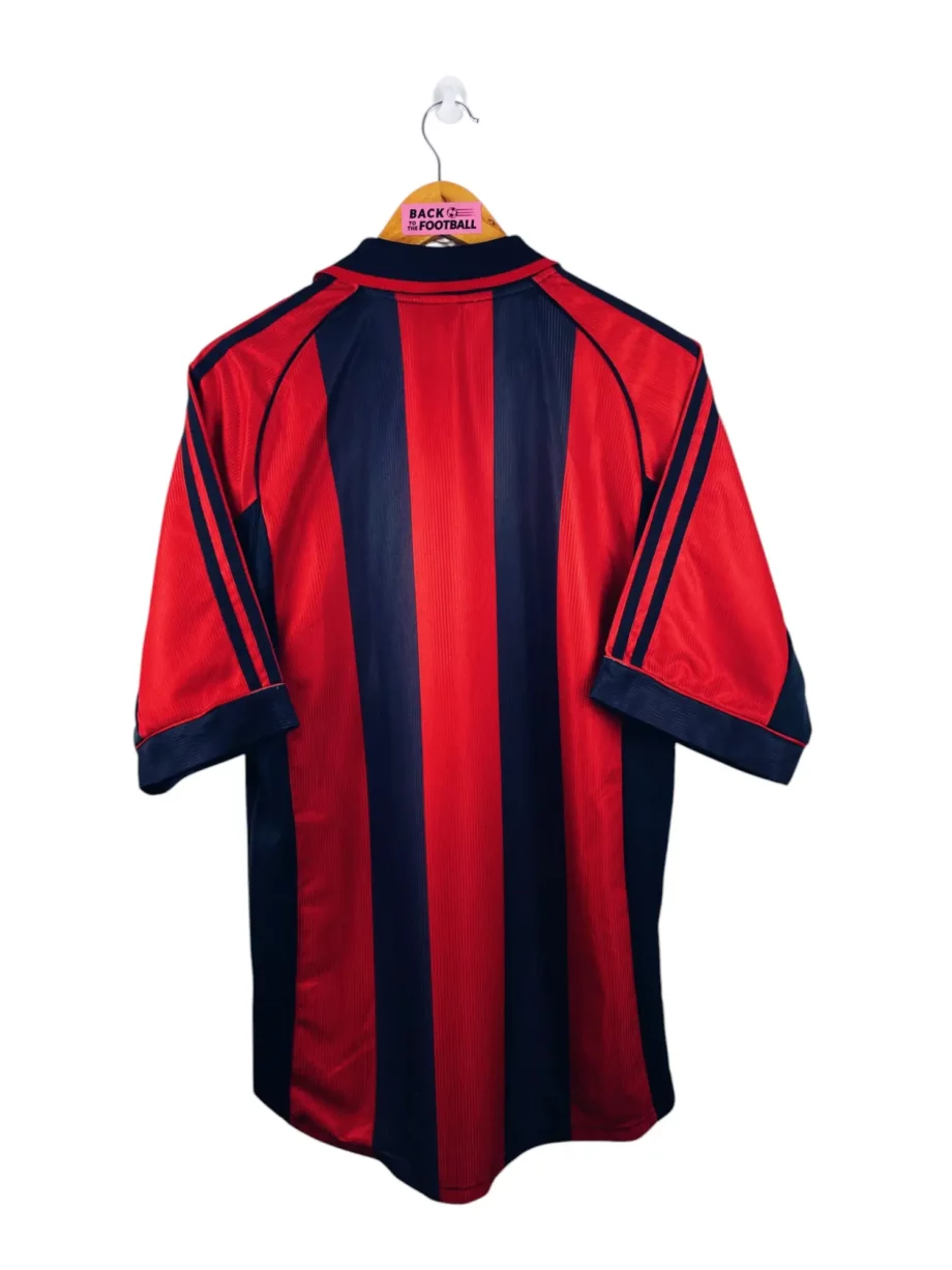 maillot vintage domicile AC Milan 1998/1999