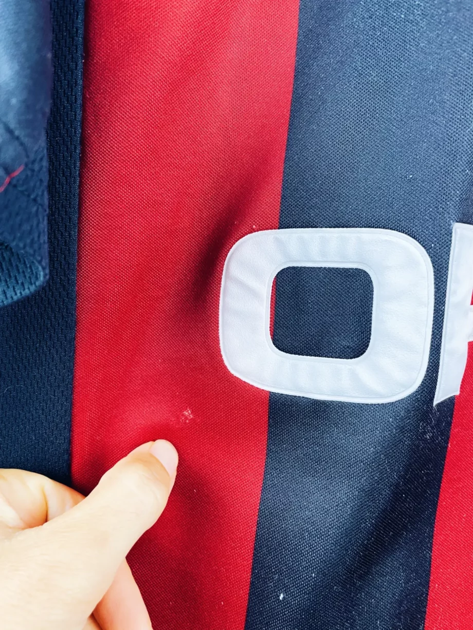 maillot vintage domicile AC Milan 2000/2002