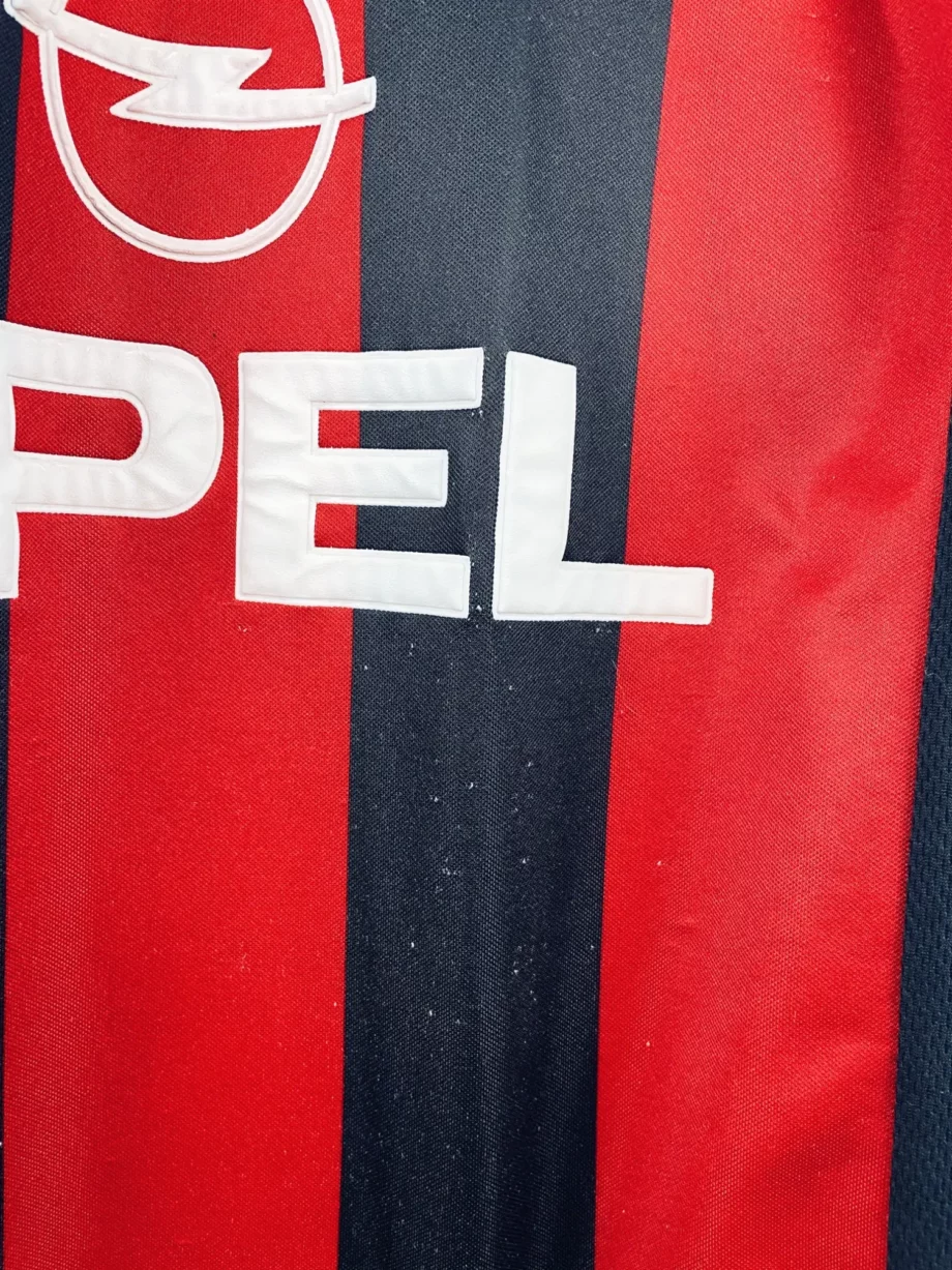 maillot vintage domicile AC Milan 2000/2002