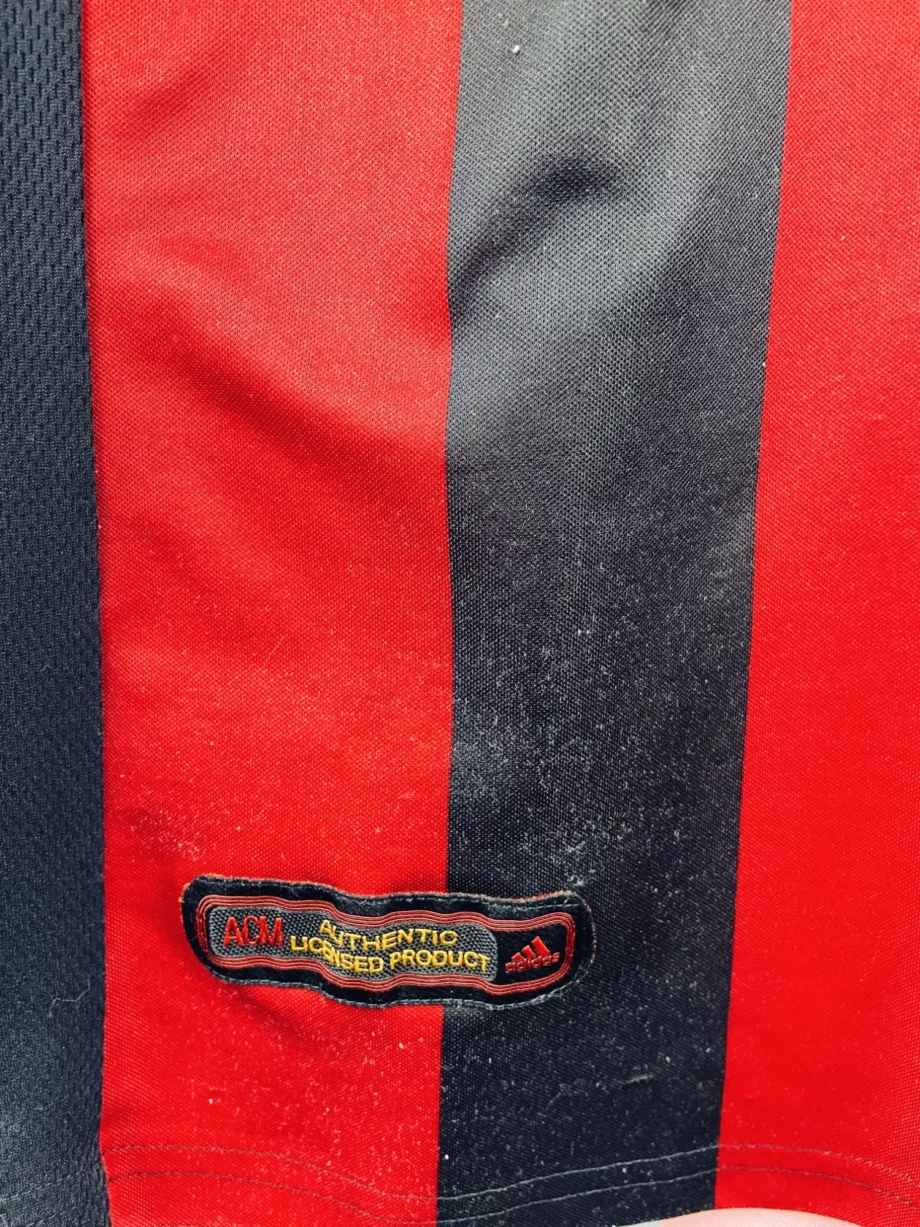 maillot vintage domicile AC Milan 2000/2002