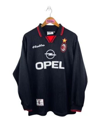 maillot vintage third AC Milan 1997/1998 manches longues