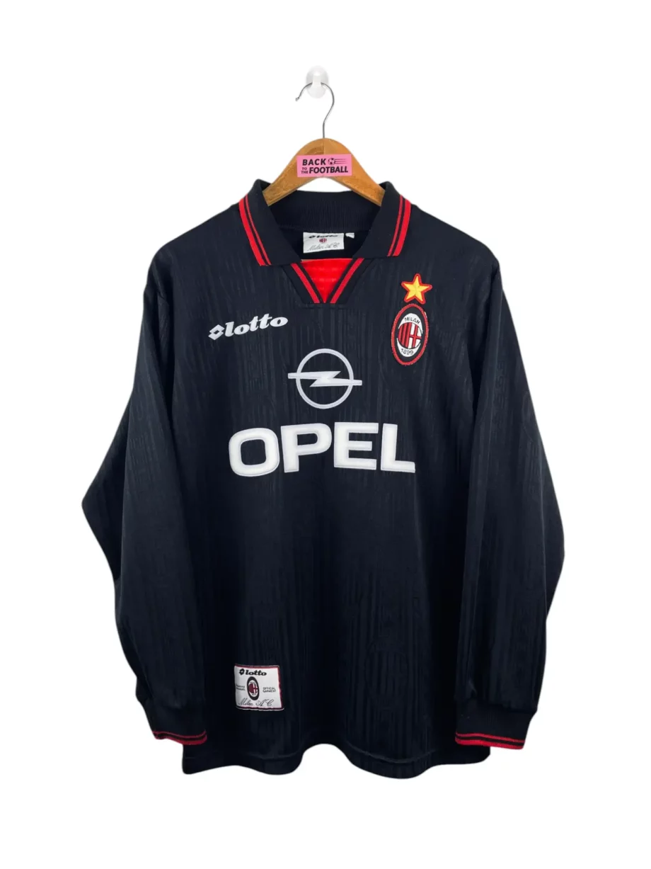 maillot vintage third AC Milan 1997/1998 manches longues