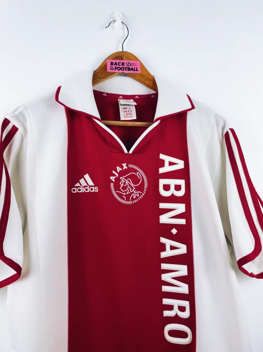 maillot vintage domicile Ajax Amsterdam 2000/2001 centenaire