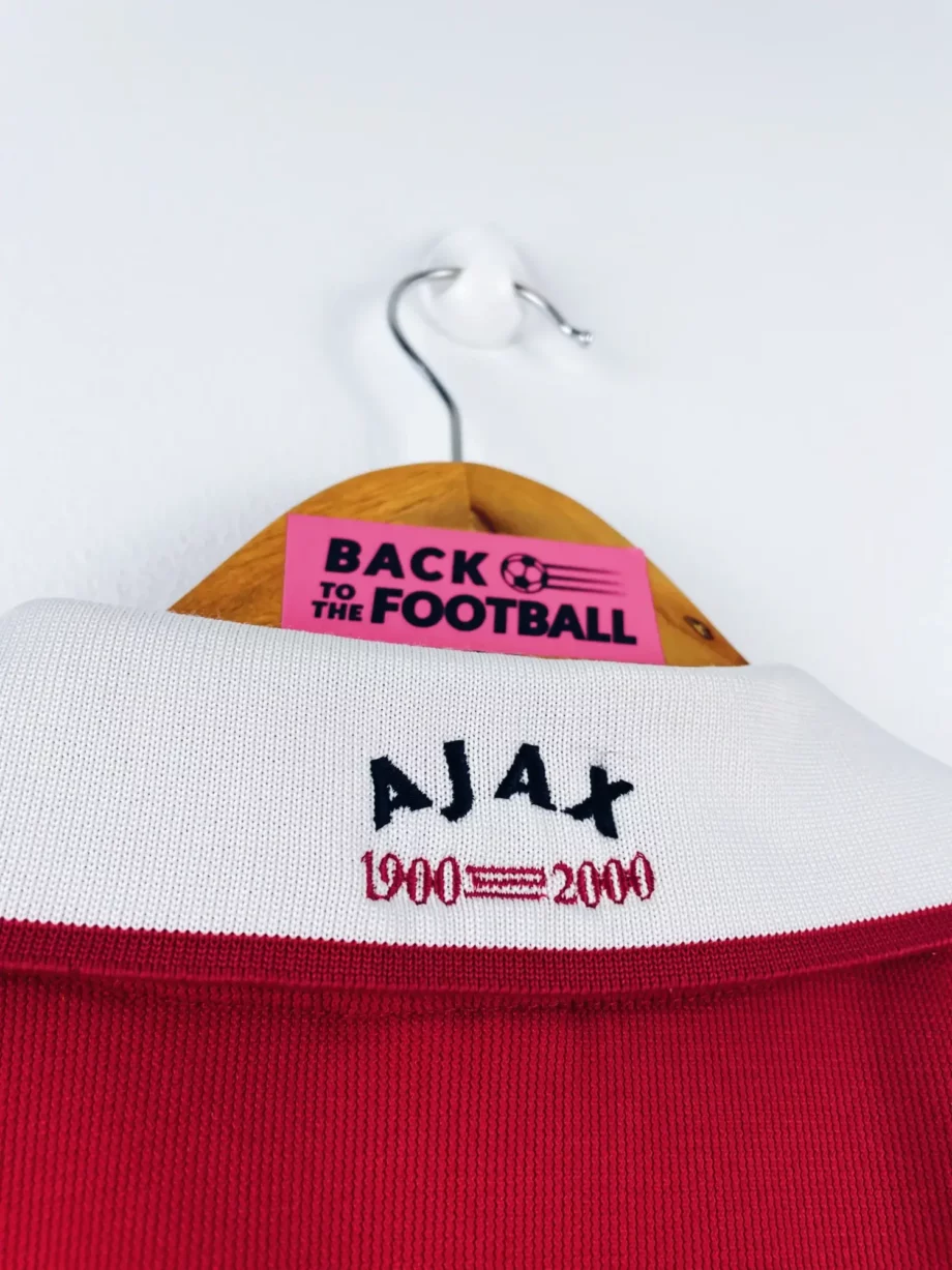 maillot vintage domicile Ajax Amsterdam 2000/2001 centenaire