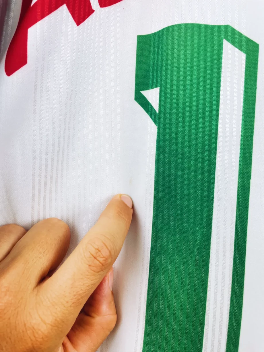 maillot vintage domicile Algérie 1998