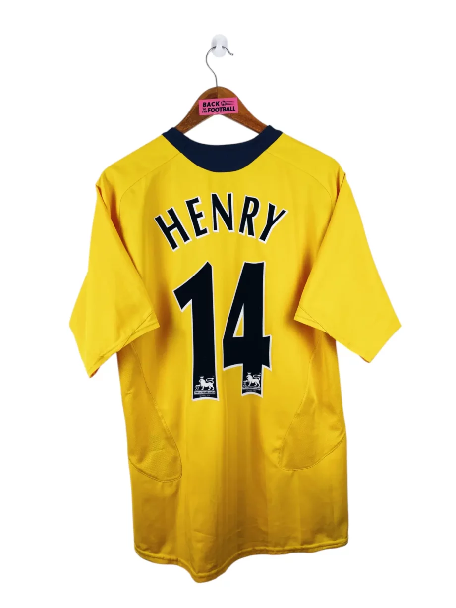 maillot vintage extérieur Arsenal 2005/2006 floqué Henry #14