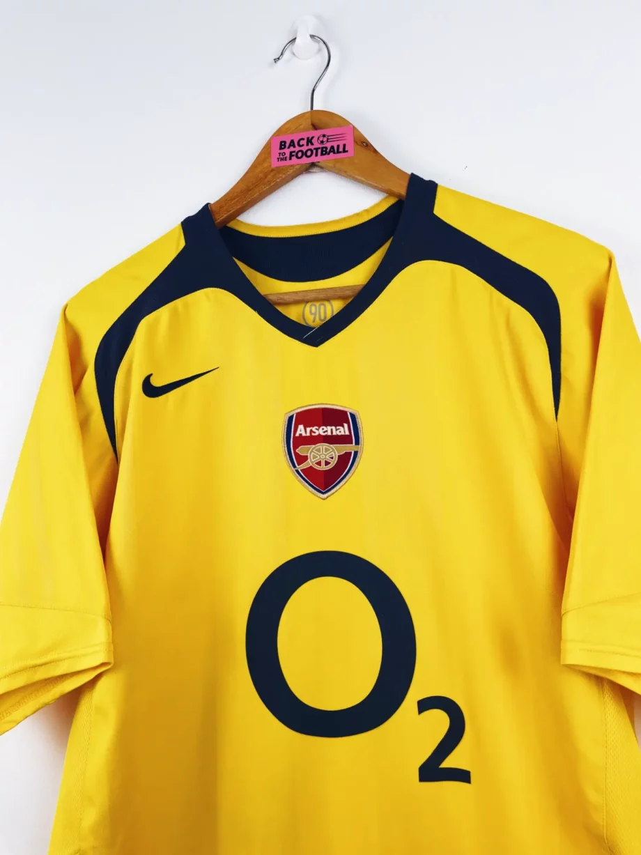 maillot vintage extérieur Arsenal 2005/2006 floqué Henry #14