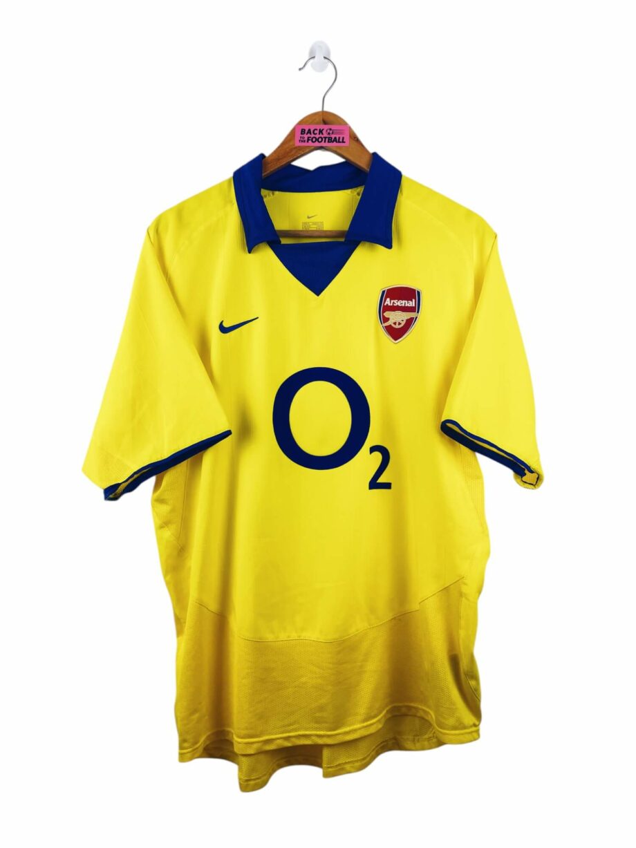 maillot vintage extérieur Arsenal 2003/2004 floqué Henry #14