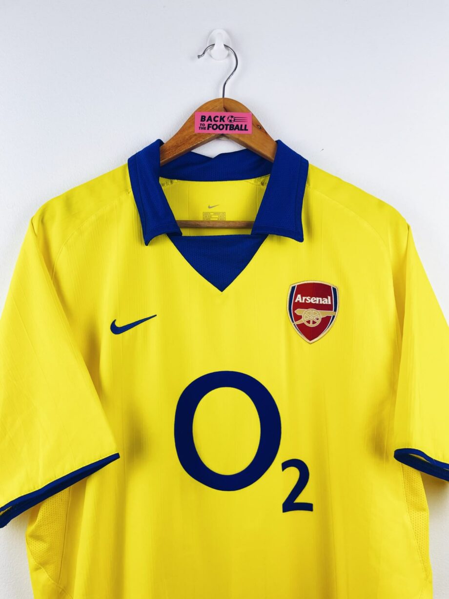 maillot vintage extérieur Arsenal 2003/2004 floqué Henry #14