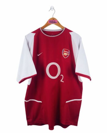 maillot vintage domicile Arsenal 2002/2004
