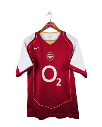 maillot vintage domicile Arsenal 2004/2005