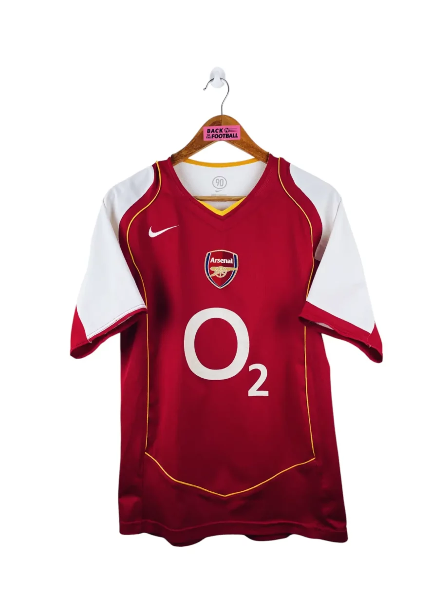 maillot vintage domicile Arsenal 2004/2005
