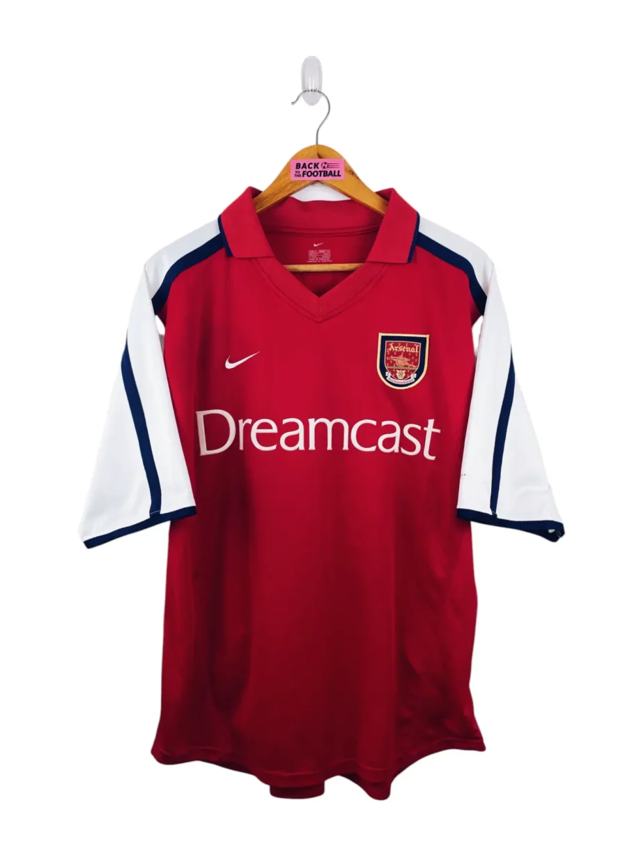 maillot vintage domicile Arsenal 2000/2002 floqué Henry #14