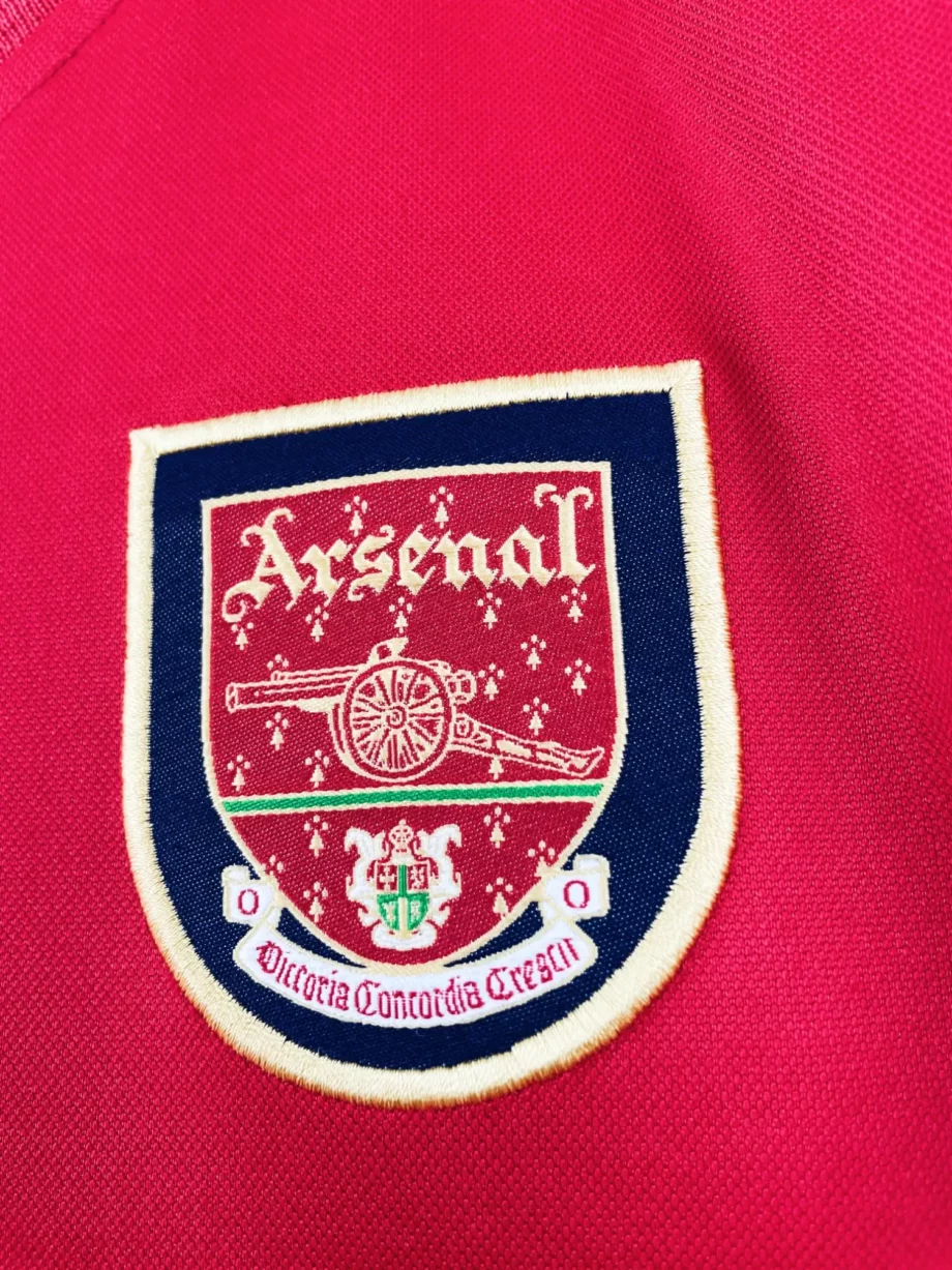 maillot vintage domicile Arsenal 2000/2002 floqué Henry #14