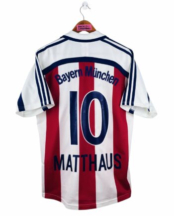 maillot vintage extérieur Bayern Munich 2000/2002 floqué Matthaus #10