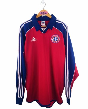 maillot vintage domicile Bayern Munich 1999/2001 manches longues stock pro (player issue)