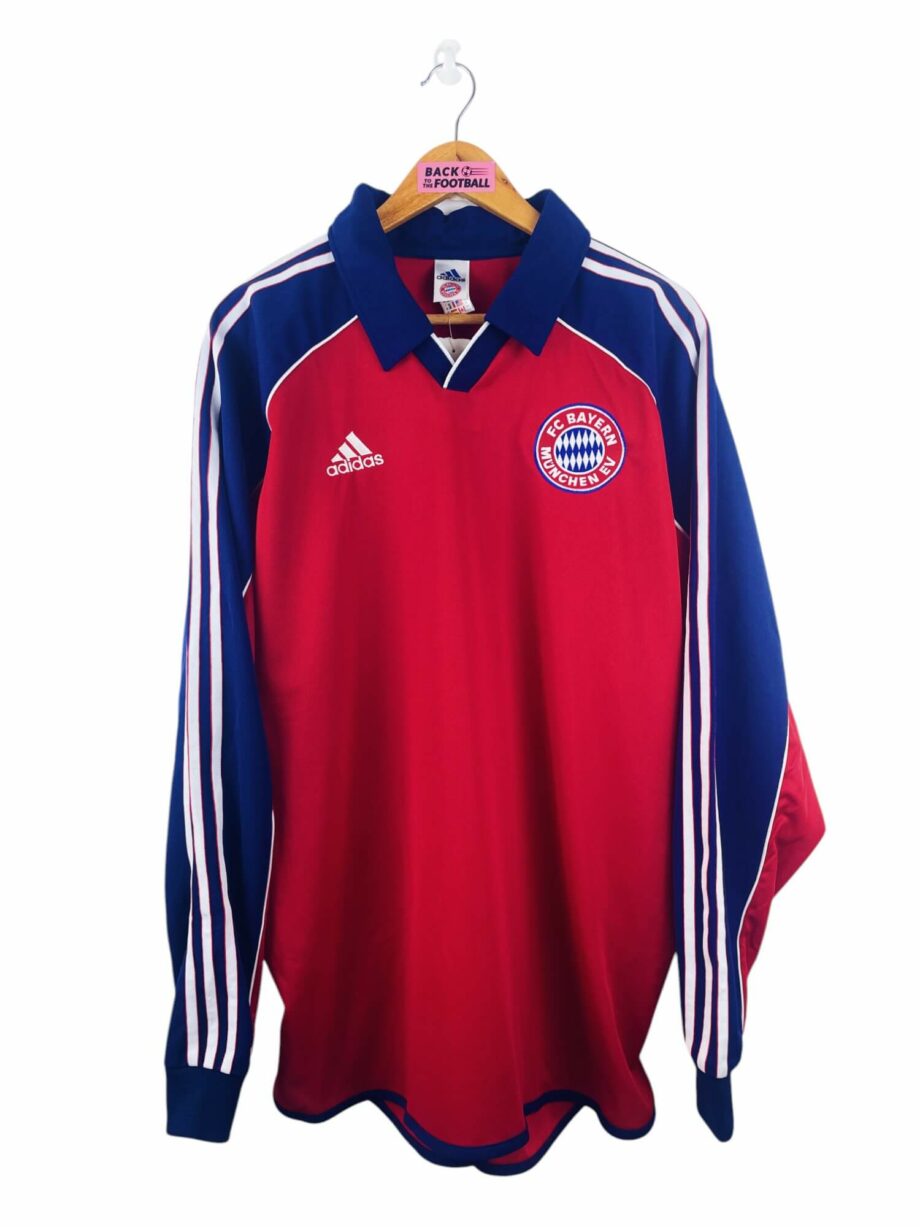 maillot vintage domicile Bayern Munich 1999/2001 manches longues stock pro (player issue)