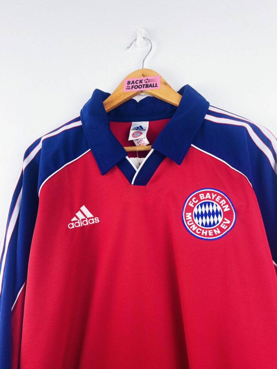 maillot vintage domicile Bayern Munich 1999/2001 manches longues stock pro (player issue)