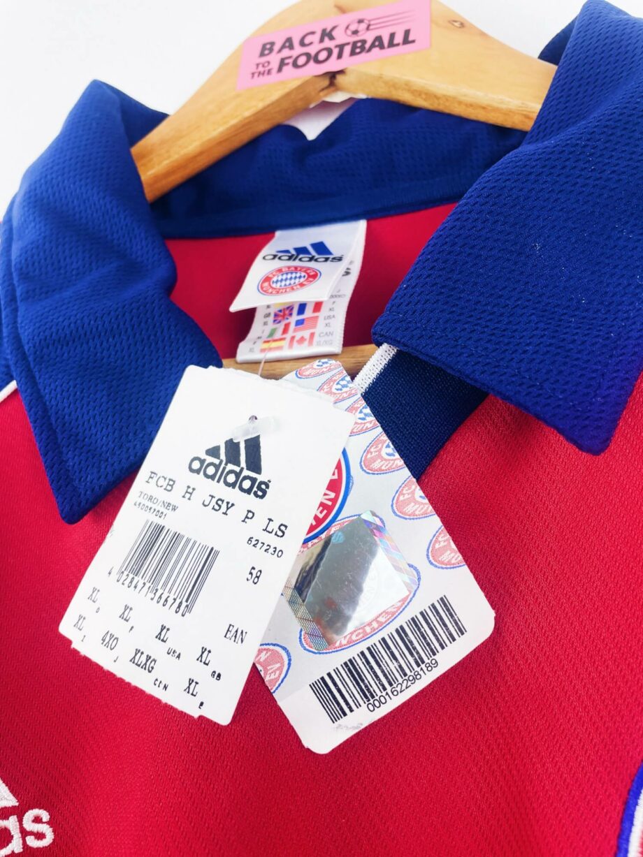 maillot vintage domicile Bayern Munich 1999/2001 manches longues stock pro (player issue)