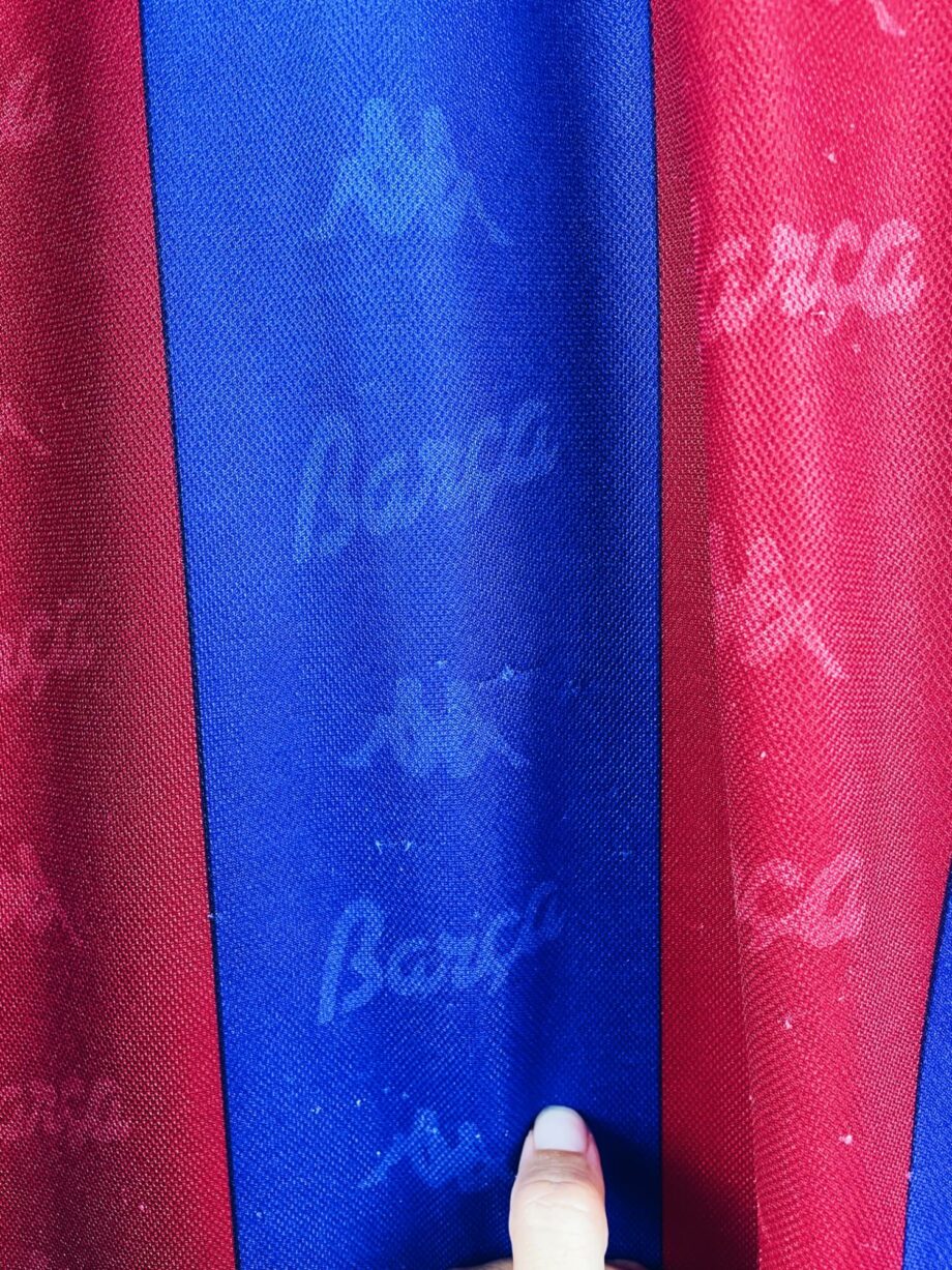 maillot vintage domicile Barcelone 1996/1997 floqué Ronaldo #9