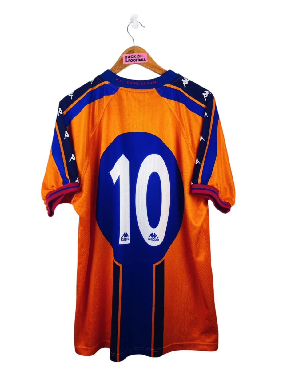 maillot vintage extérieur Barcelone 1997/1998 #10 player issue (stock pro)