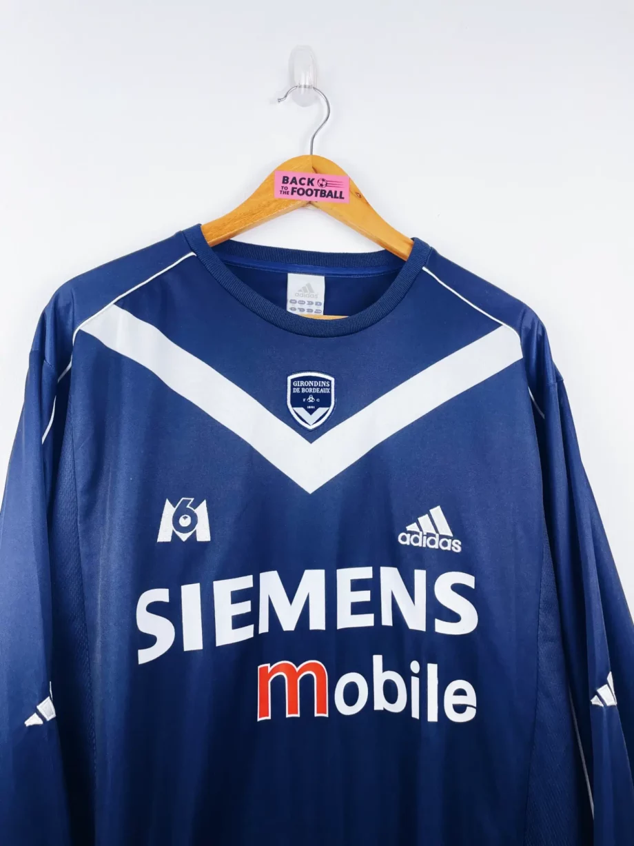 maillot vintage domicile Girondins de Bordeaux 2003/2004 manches longues