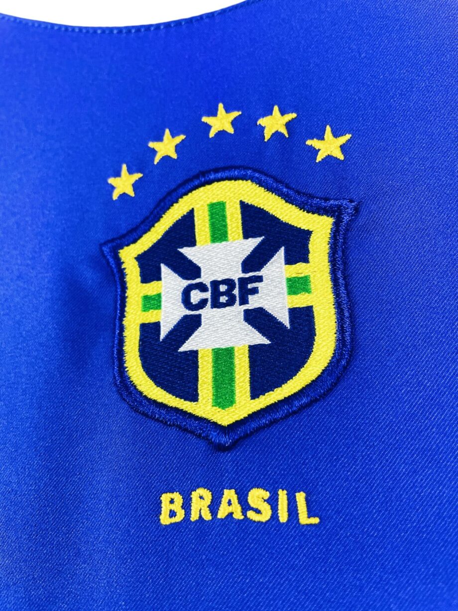 maillot vintage extérieur Brésil 2004 floqué Ronaldo #9