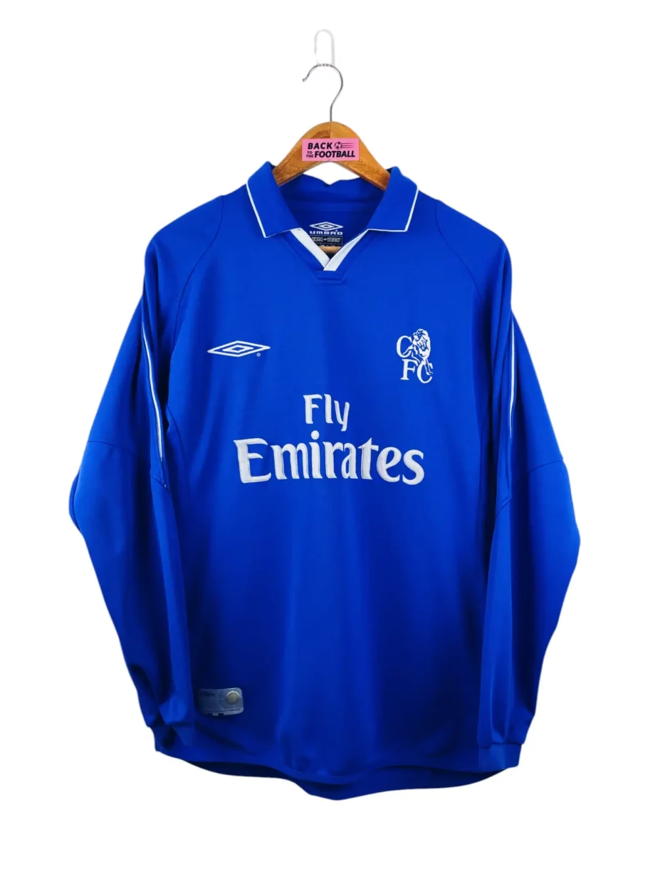 maillot vintage domicile Chelsea 2001/2003 manches longues