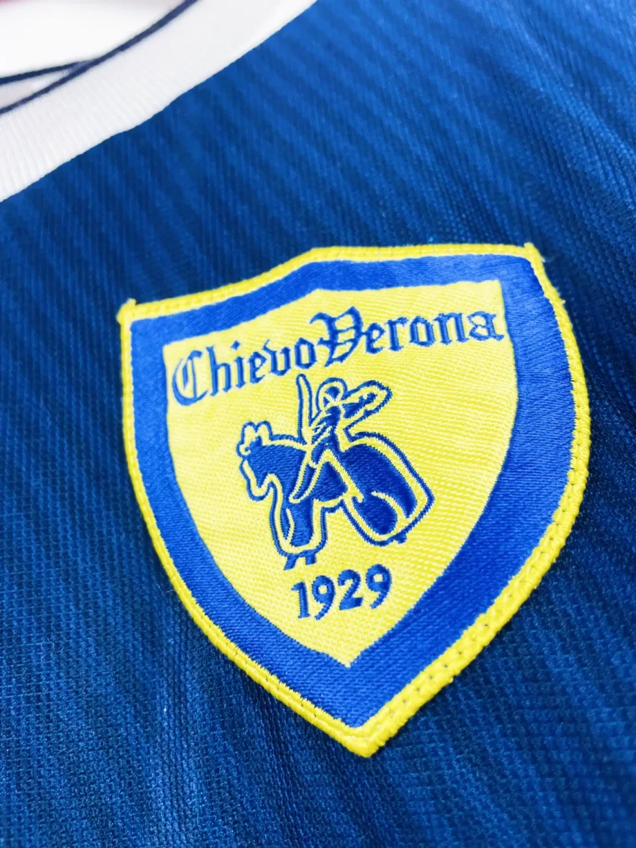 maillot extérieur Chievo Verona 2004/2005 préparé (match issue) ou porté (match worn) par Malagó #32