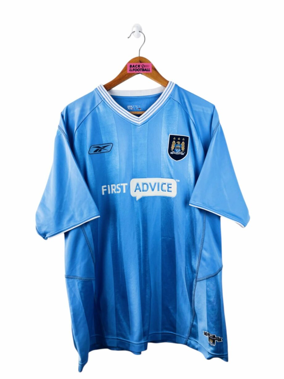 maillot vintage domicile Manchester City 2003/2004 floqué Anelka #39