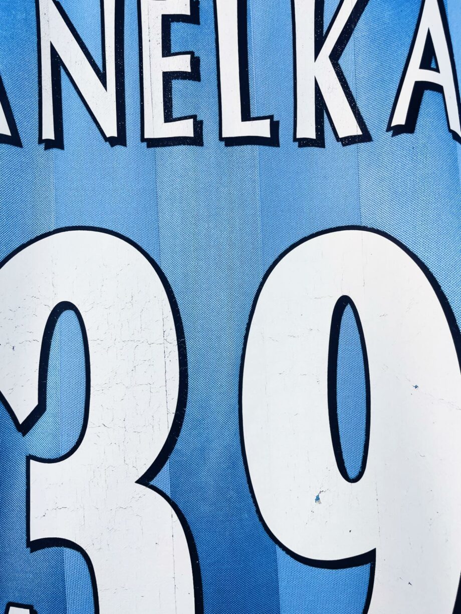 maillot vintage domicile Manchester City 2003/2004 floqué Anelka #39
