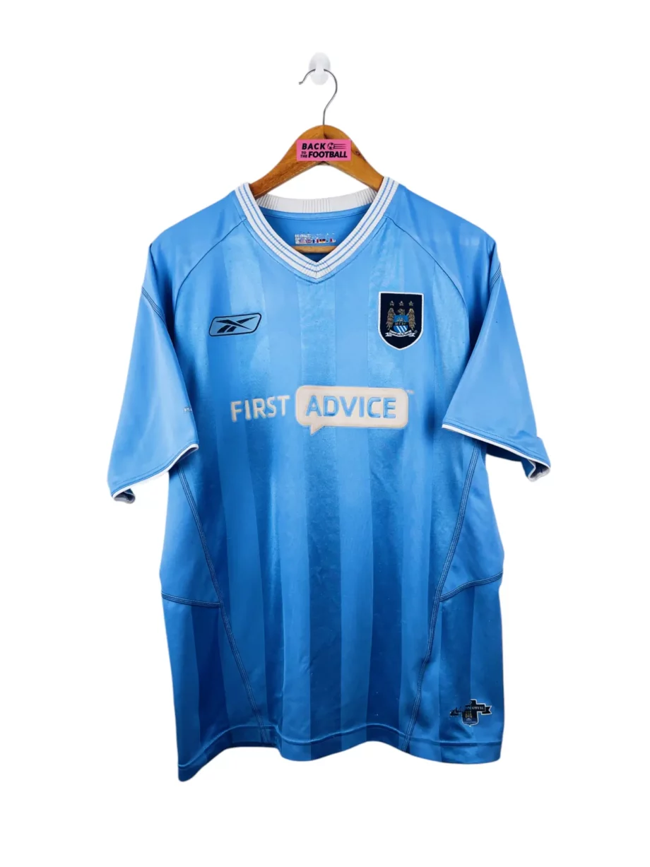 maillot vintage domicile Manchester City 2003/2004 floqué Anelka #39