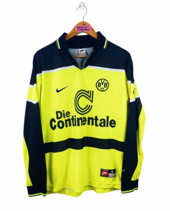 maillot vintage domicile Borussia Dortmund 1997/1998 manches longues