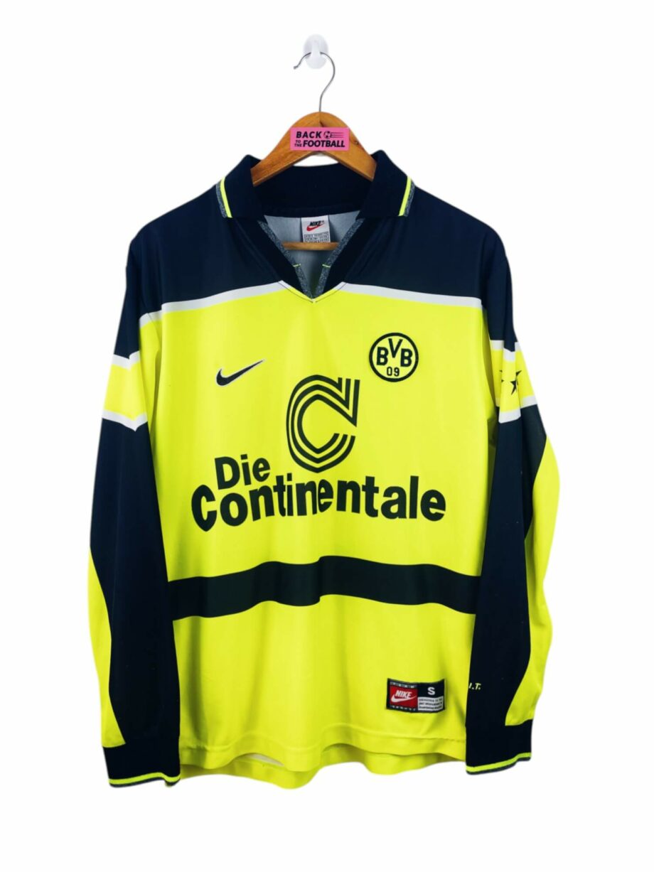 maillot vintage domicile Borussia Dortmund 1997/1998 manches longues