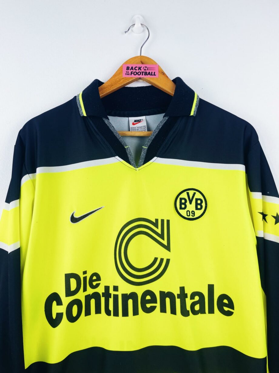 maillot vintage domicile Borussia Dortmund 1997/1998 manches longues