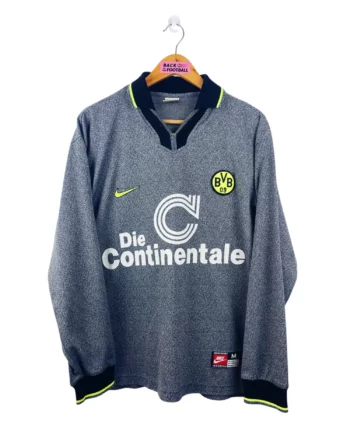 maillot vintage extérieur Borussia Dortmund 1997/1998 manches longues