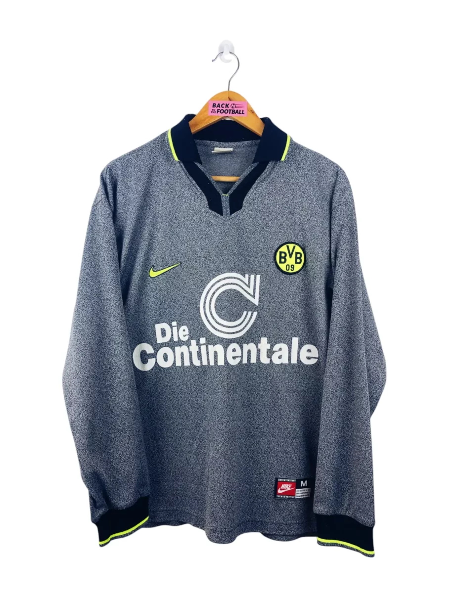 maillot vintage extérieur Borussia Dortmund 1997/1998 manches longues